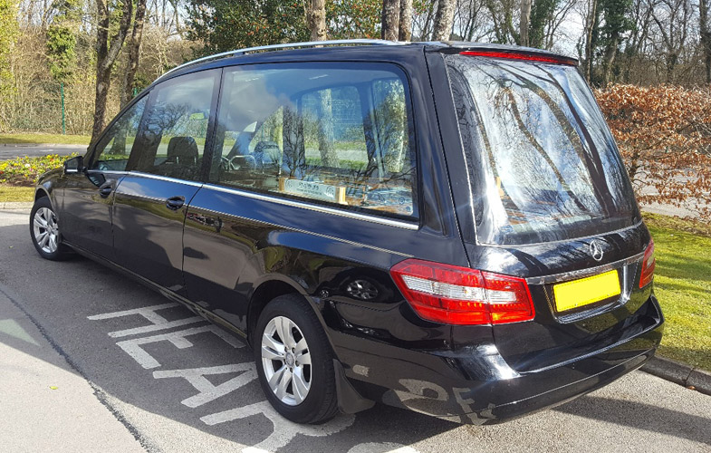 Hearse Rear View